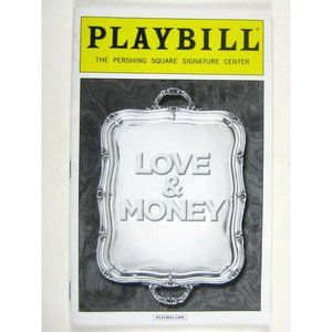Love & Money Playbill September 2015 AR Gurney Maureen Anderson Gabriel Brown